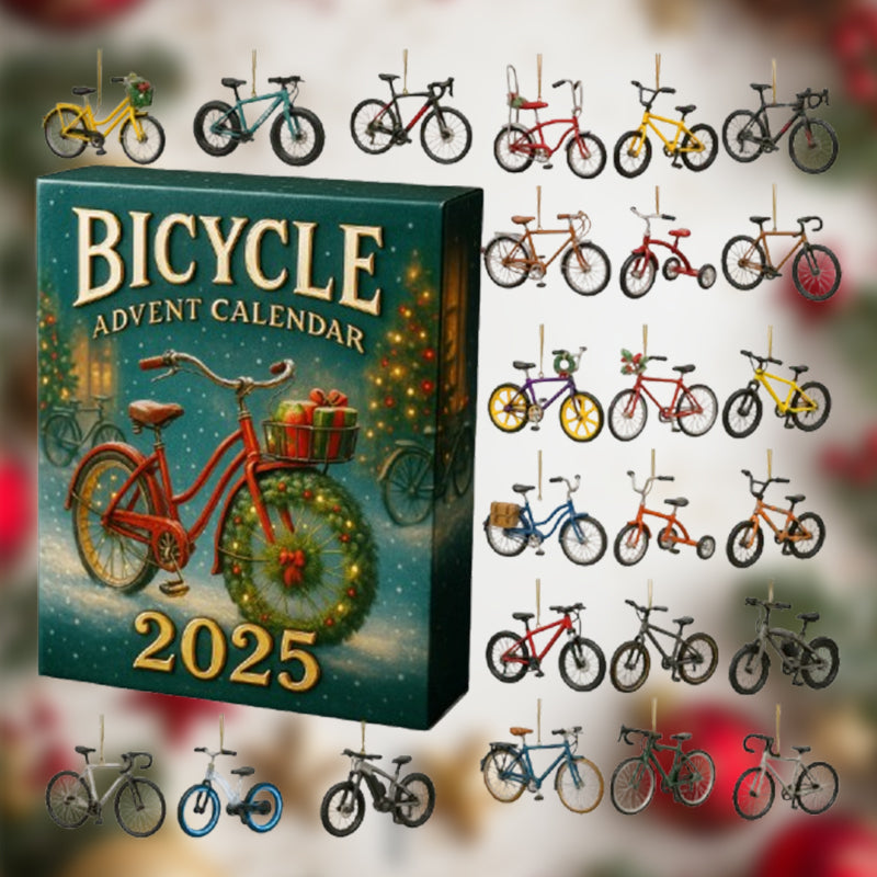 Retro Fahrradfest Adventskalender 2025 – 24 Miniaturen voller Weihnachtsfreude