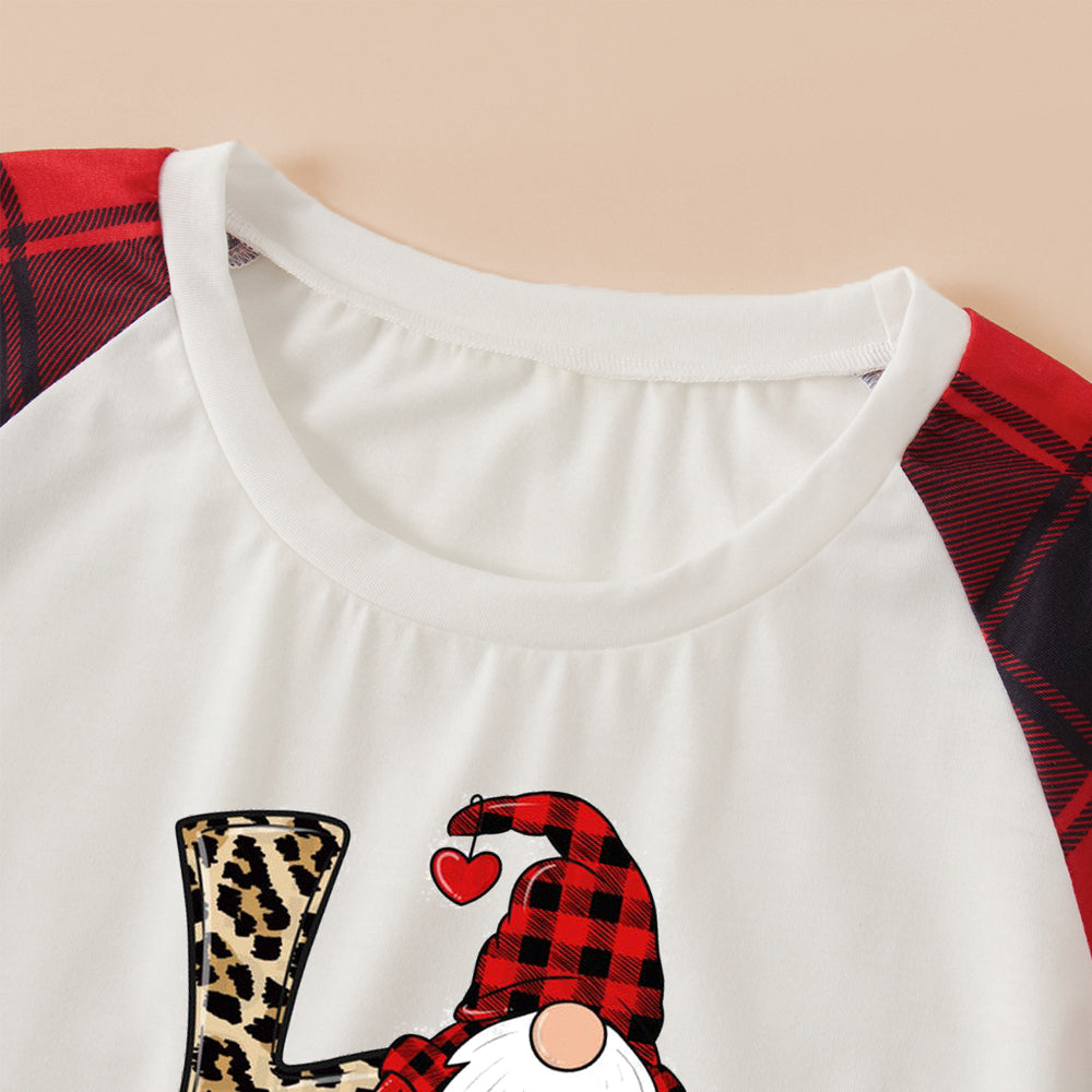 Weihnachts-Pyjamas für die ganze Familie mit Santa Claus-Motiv