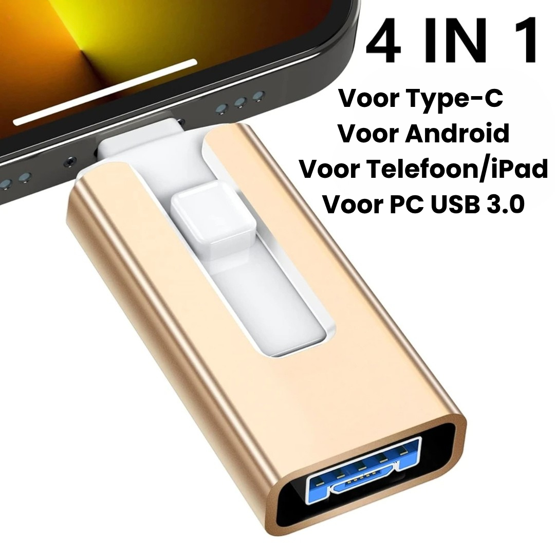 SmartOpslag USB-Stick – Direkte Übertragung von Dateien ohne Internet