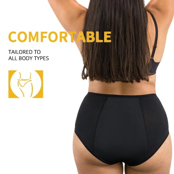 LuxeFit Hohe Taille Leakproof Unterwäsche | Verbesserter Komfort und Stil mit einem Kaufe 5, erhalte 5 gratis Angebot!