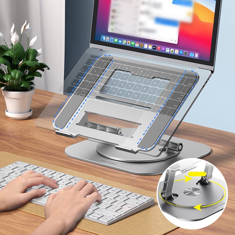 Élégance | Laptop- und Tabletständer 360° – verstellbar - ergonomisch - modernes Design