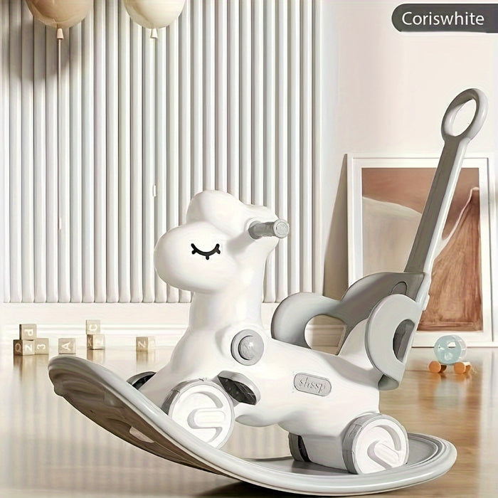 Twist & Ride: 2-in-1 Baby Schaukelpferd und Laufrad - Sicheres und Lustiges Spielzeug