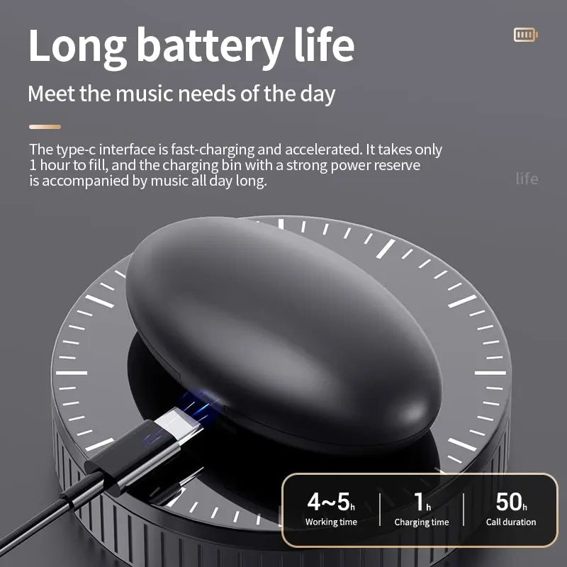 Bequemer Kopfhörer mit Touch-Steuerung Ohrstöpsel