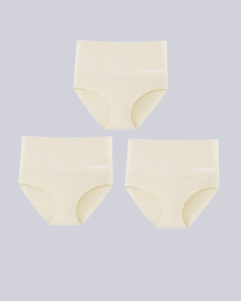 LuxeSilhouette 5er-Pack Hohe Taille Slips | Perfekte Bauchkontrolle für eine schlankere Figur