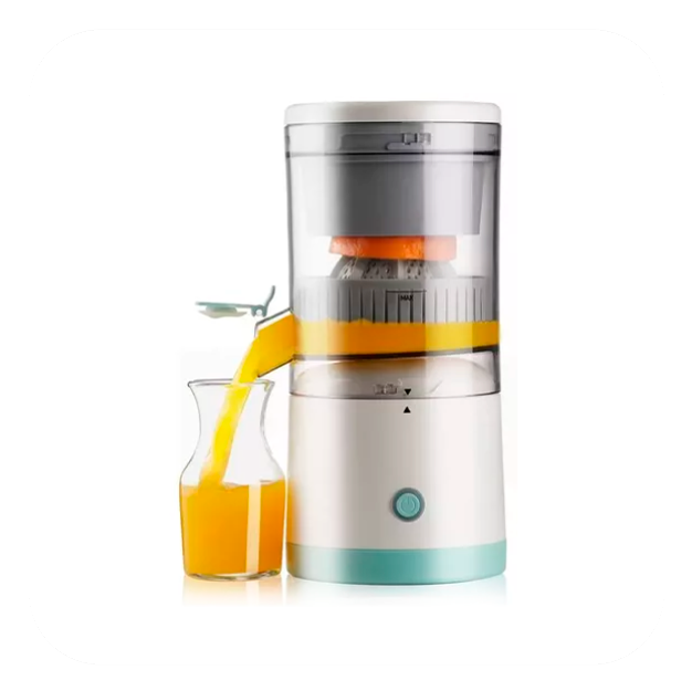 QuickJuice Saftpresse | Wiederaufladbare Tragbare Elektrische Saftpresse