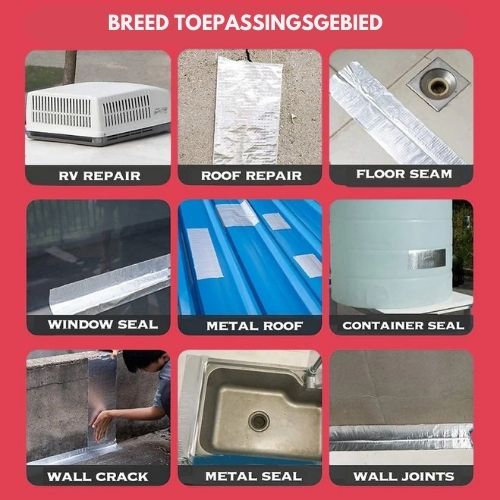 HeatGuard | Wasserdichtes Aluminiumklebeband
