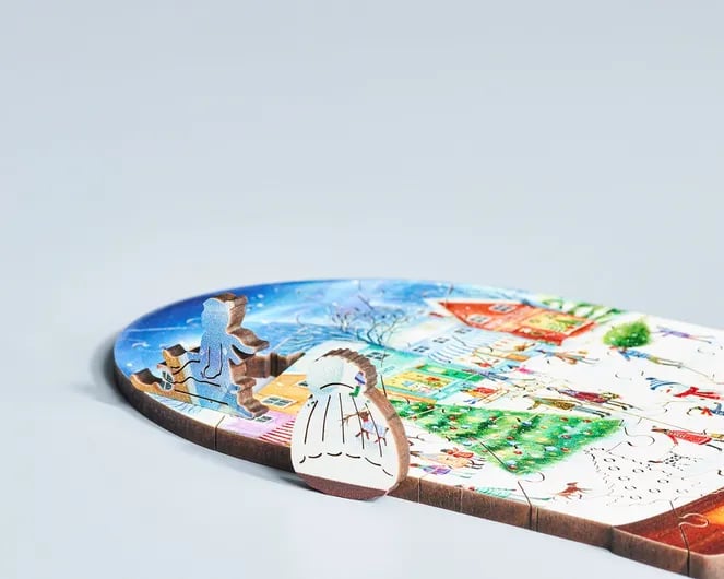 PuzzleFest Adventskalender Puzzle | 24 Tage voller köstlicher Puzzles für festliche Freude