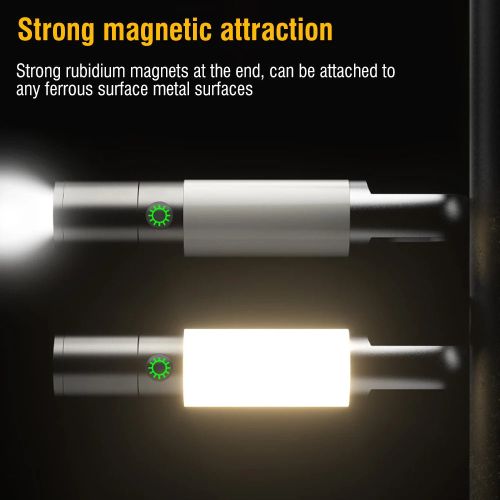 Boruit LED-Taschenlampe mit hoher Leistung