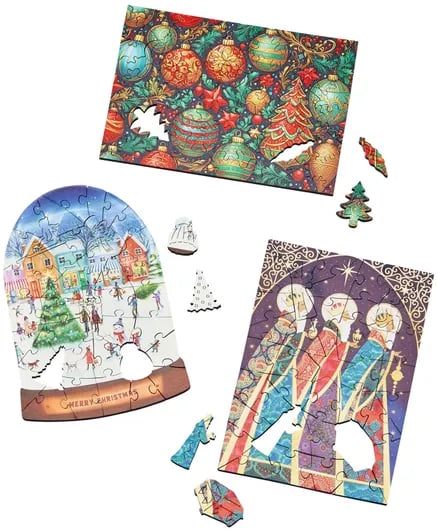 PuzzleFest Adventskalender Puzzle | 24 Tage voller köstlicher Puzzles für festliche Freude
