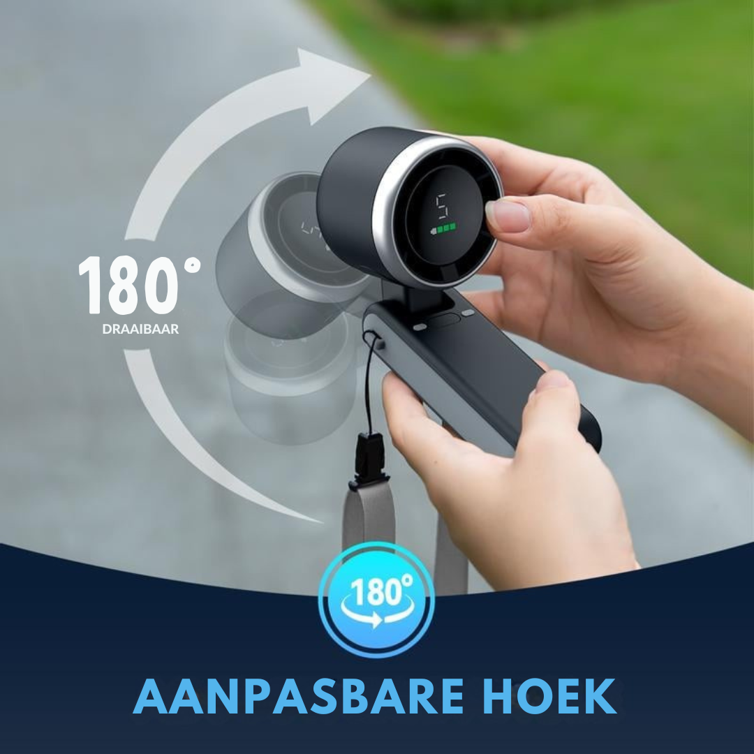 Aurelia Luxe Serene Tragbarer Ventilator | Eleganter Ventilator für ultimativen Komfort und Entspannung