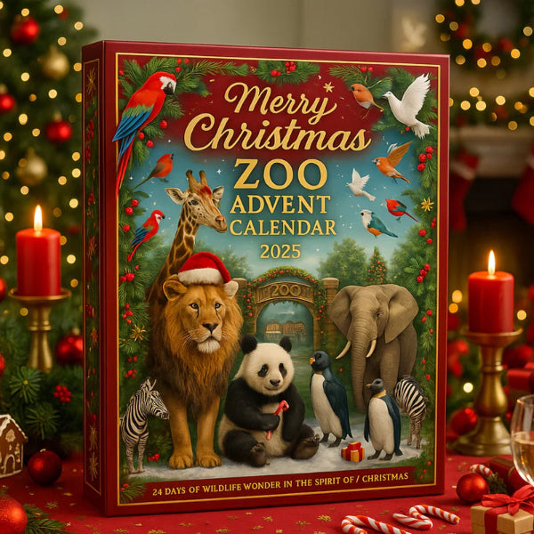 ZooYule | Fröhliche Weihnachten Zoo Adventskalender 2025 Festliche Countdown