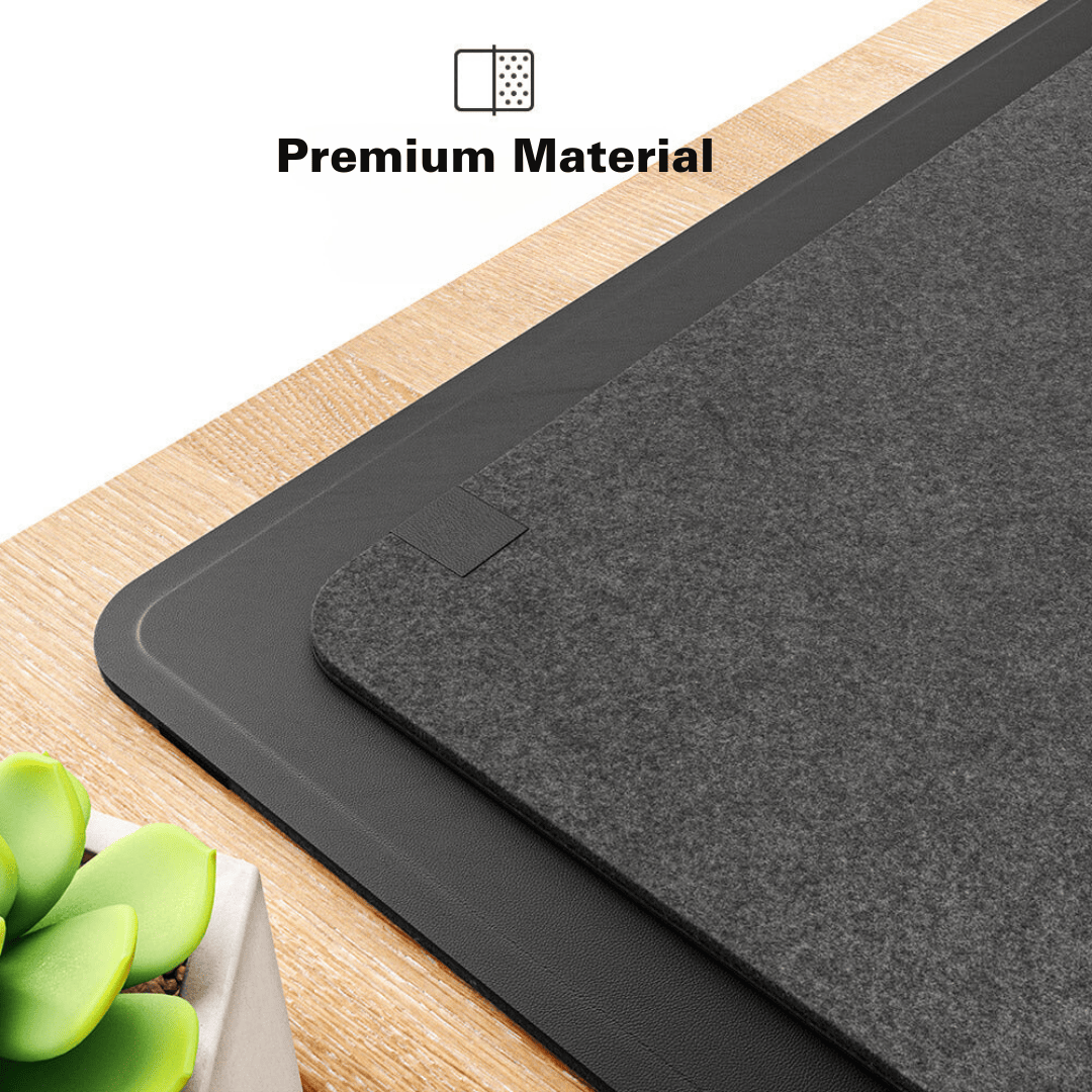 MagCharge 3-in-1 Magnetische Drahtlose Lade-Mauspad | Laden, Arbeiten und Leuchten