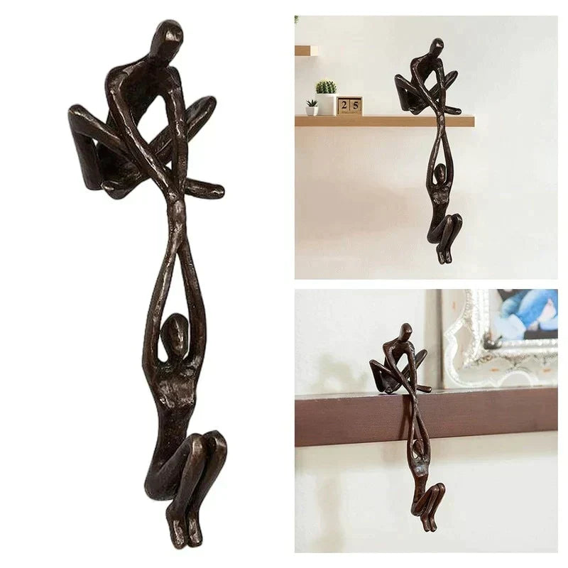 Ewige Liebe und Kraft | Skulptur Figur | Wohnkultur | Einzigartige Dekoration