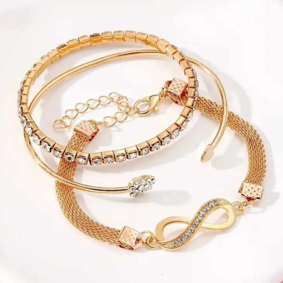 ZeitloseLiebe | 3-Teiliges Armbandset
