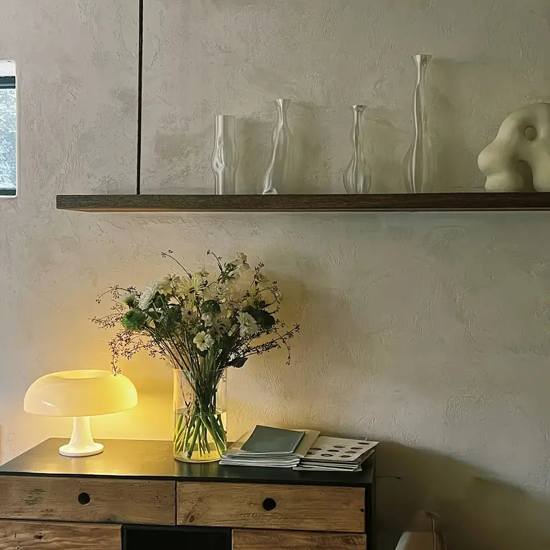 Elegante Tragbare Pilzlampe für Zuhause