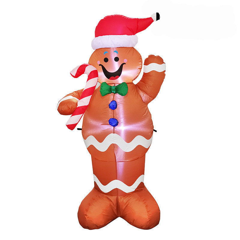 Weihnachtsornament Dekoration – Schneemann oder Weihnachtsbaum mit Beleuchtung