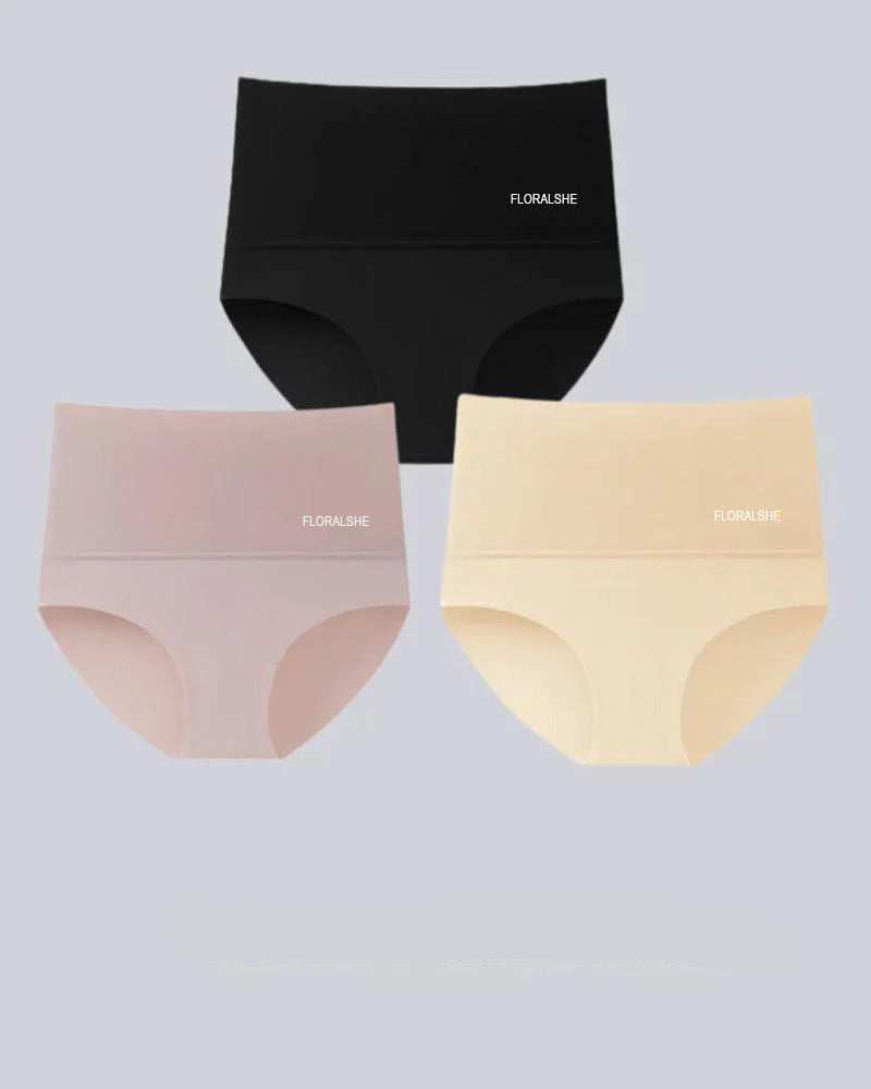 LuxeSilhouette 5er-Pack Hohe Taille Slips | Perfekte Bauchkontrolle für eine schlankere Figur
