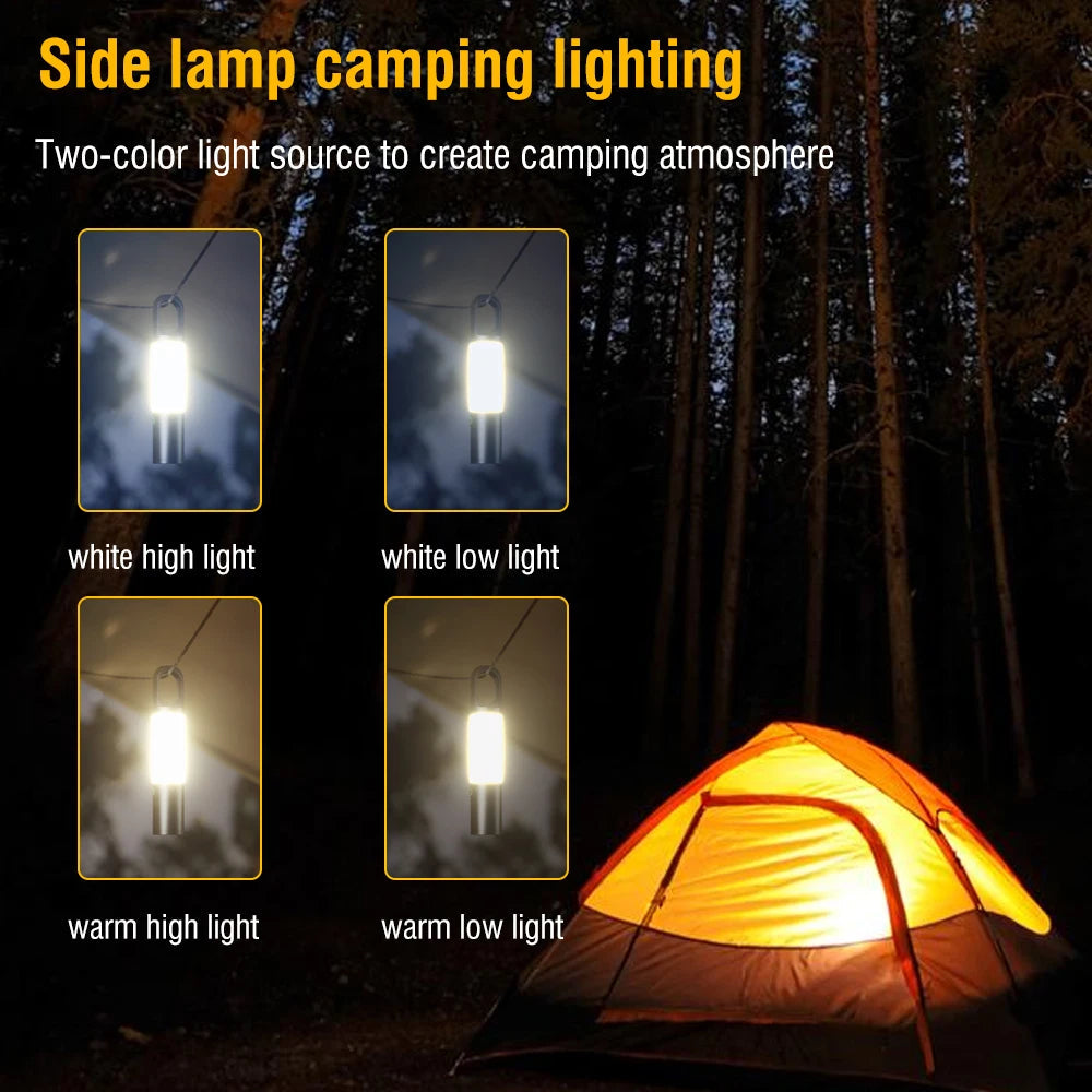 Boruit LED-Taschenlampe mit hoher Leistung