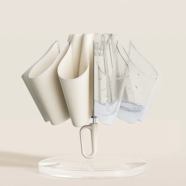 Aurelia Luxe winddichter Regenschirm | Eleganter, tragbarer Schutz gegen die Elemente