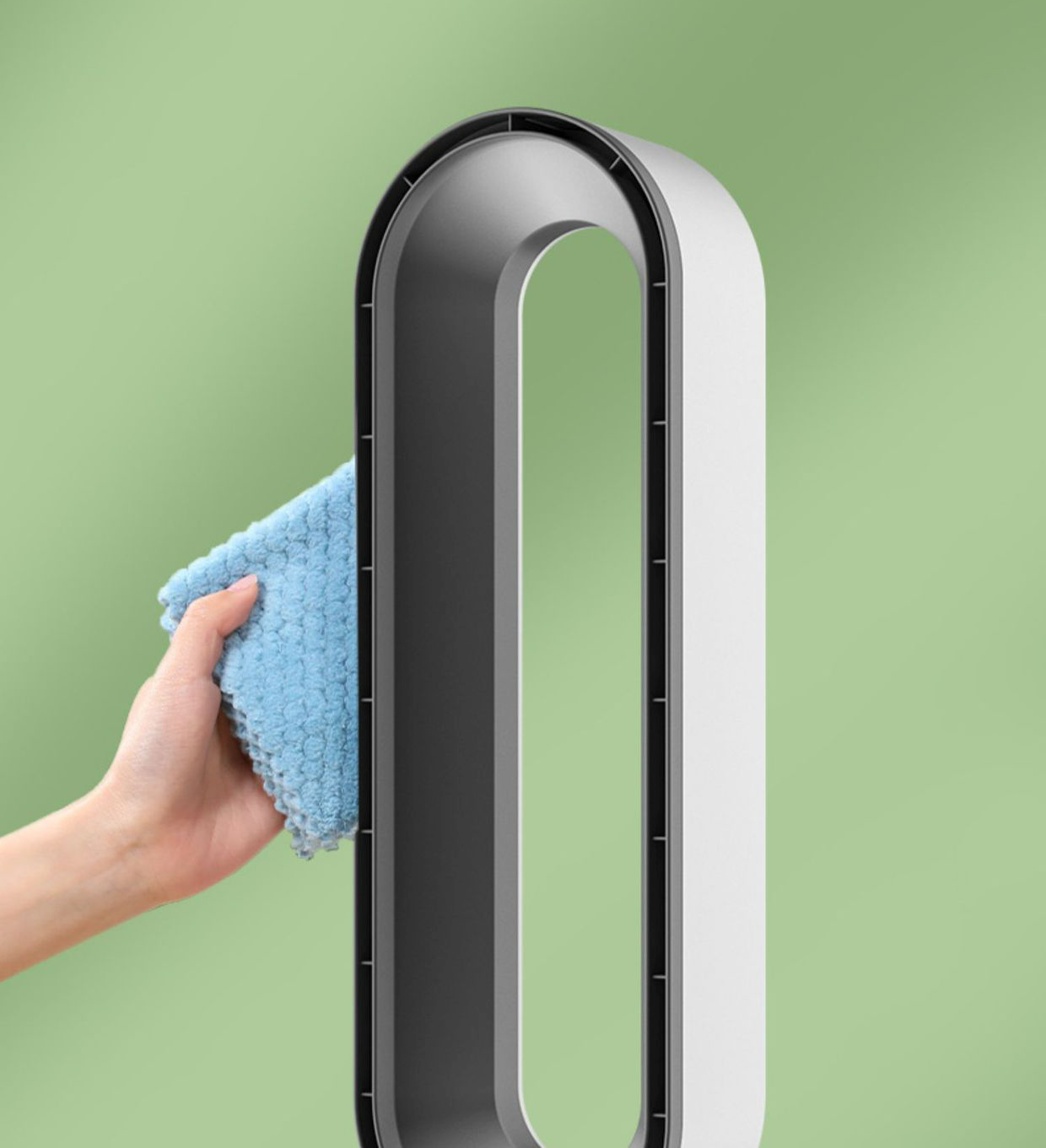 Climora Stiller Luftkühler | 3-in-1 Kühlen, Reinigen & Erfrischen mit 90° Oszillation