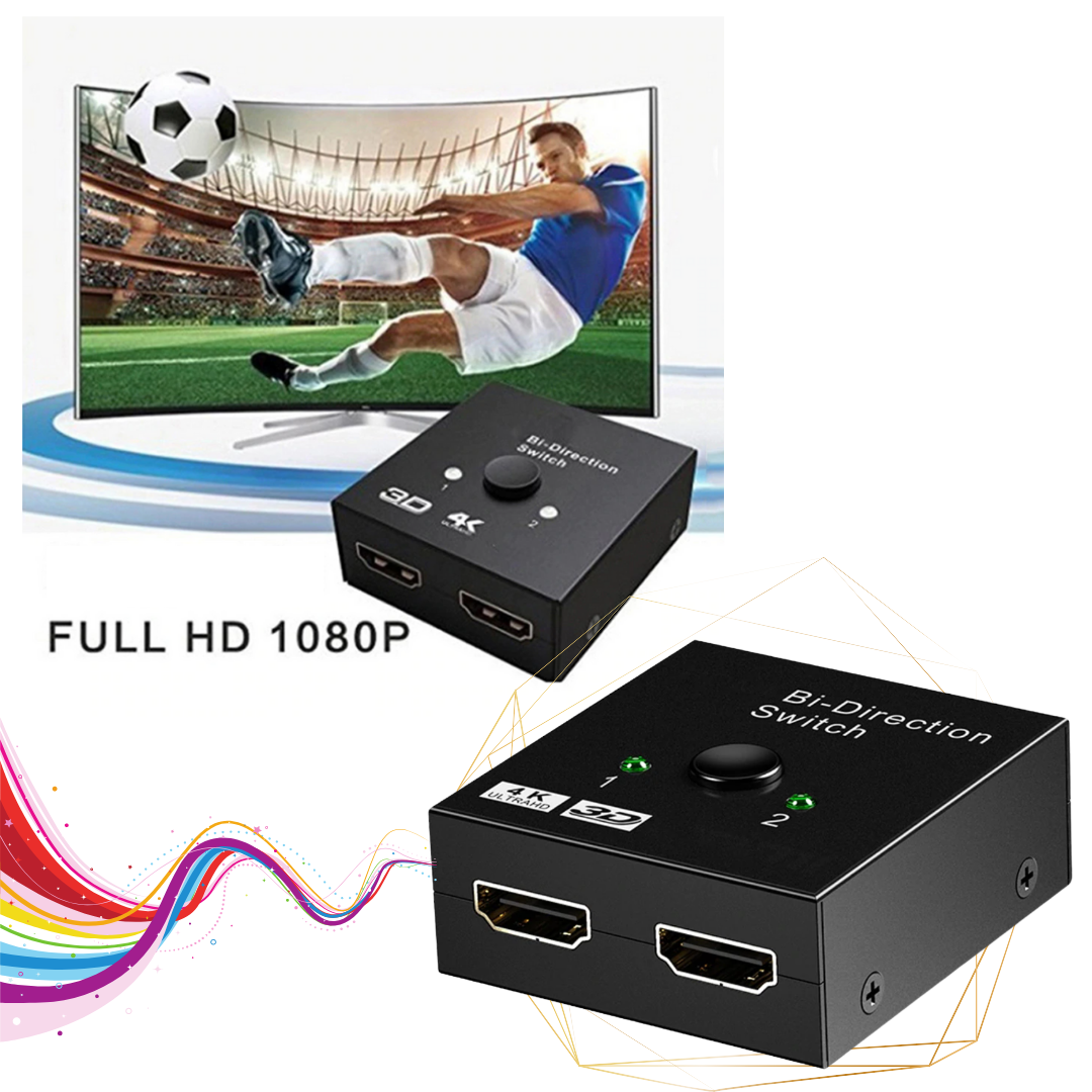 Bi-direktionaler HDMI-Splitter 4K