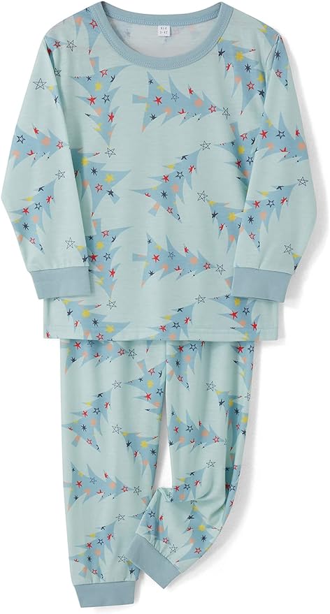 Holly Trees Matching Family Christmas Pajamas | Weihnachts-Pyjamas für Erwachsene, Kinder & Hunde