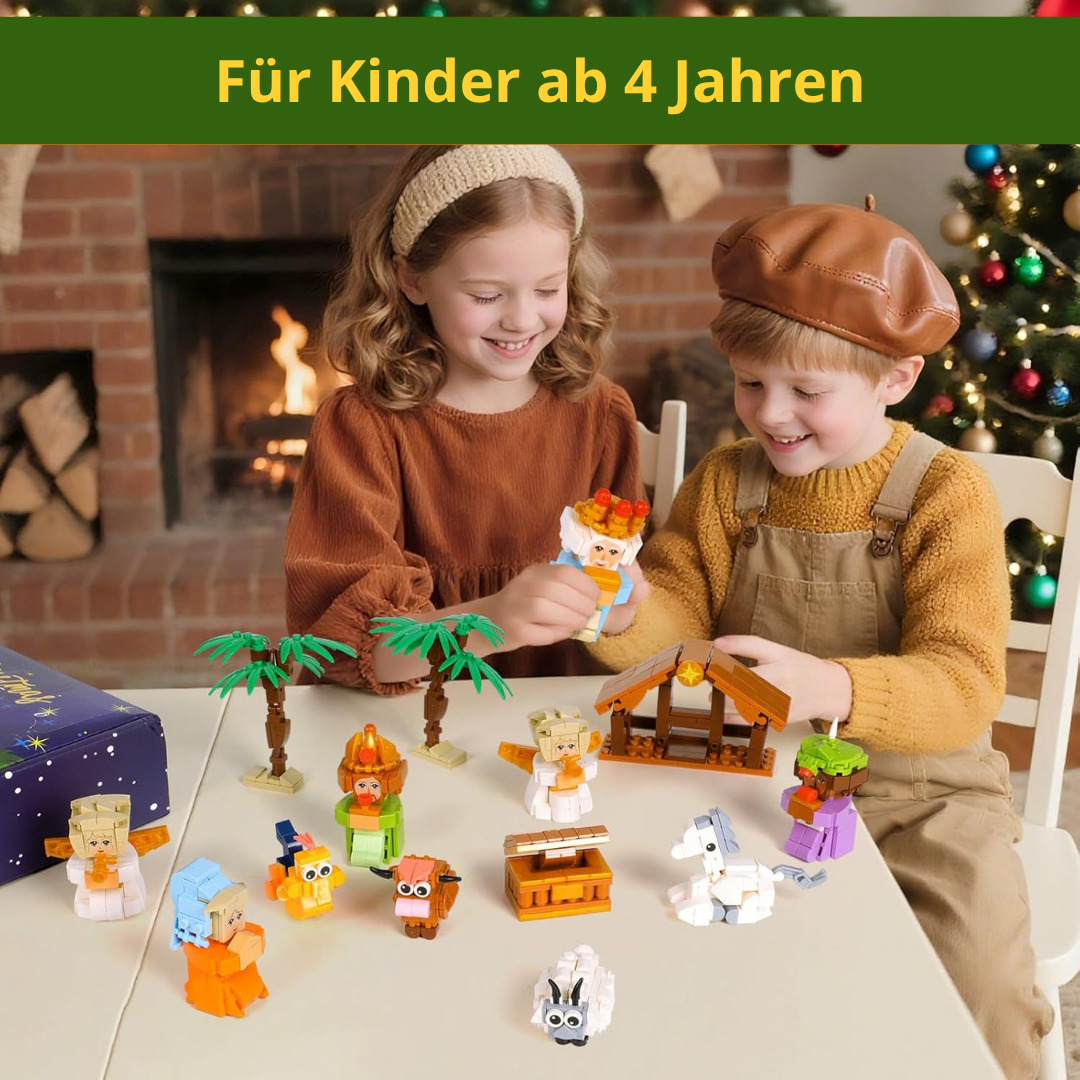 FaithfulJoy Adventskalender Set | Ein kreativ Kalender mit Blumen