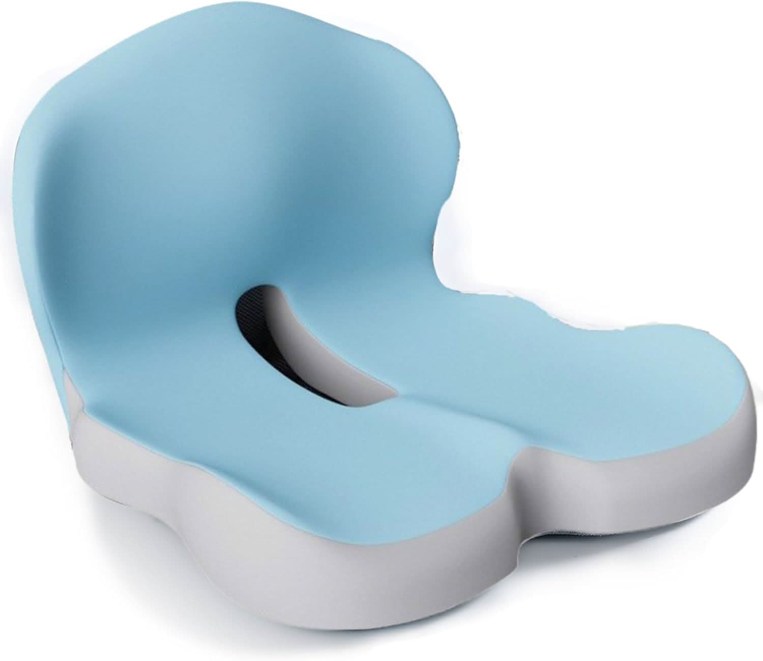 ErgoComfort Sitzkissen – Ergonomisches Memory-Schaumkissen für Rückenstütze und Komfort