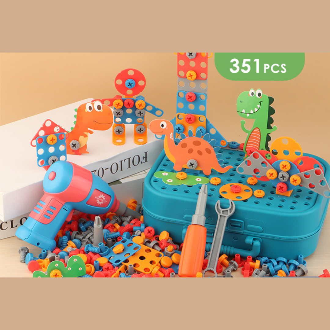 Montessori 3D-Werkzeugkoffer für Kinder