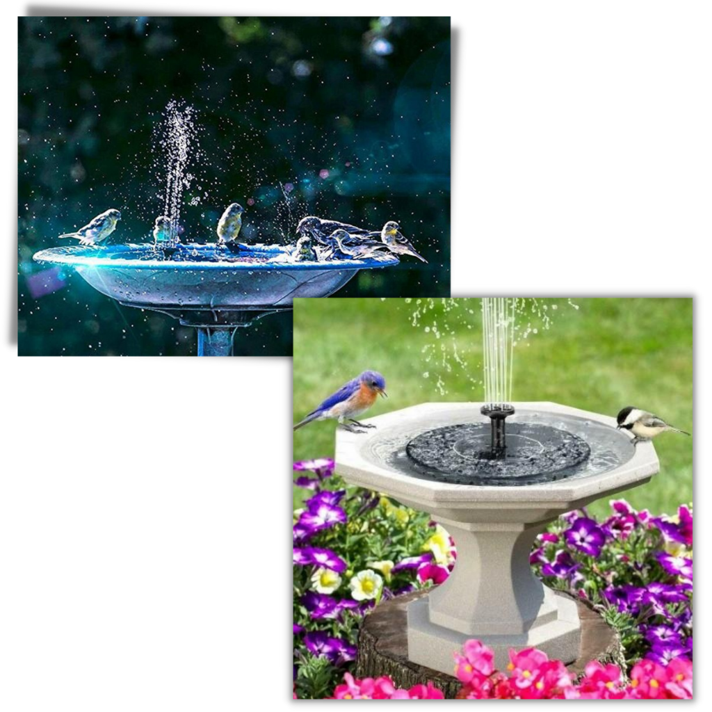 Schwebender Solar-Wasserbrunnen