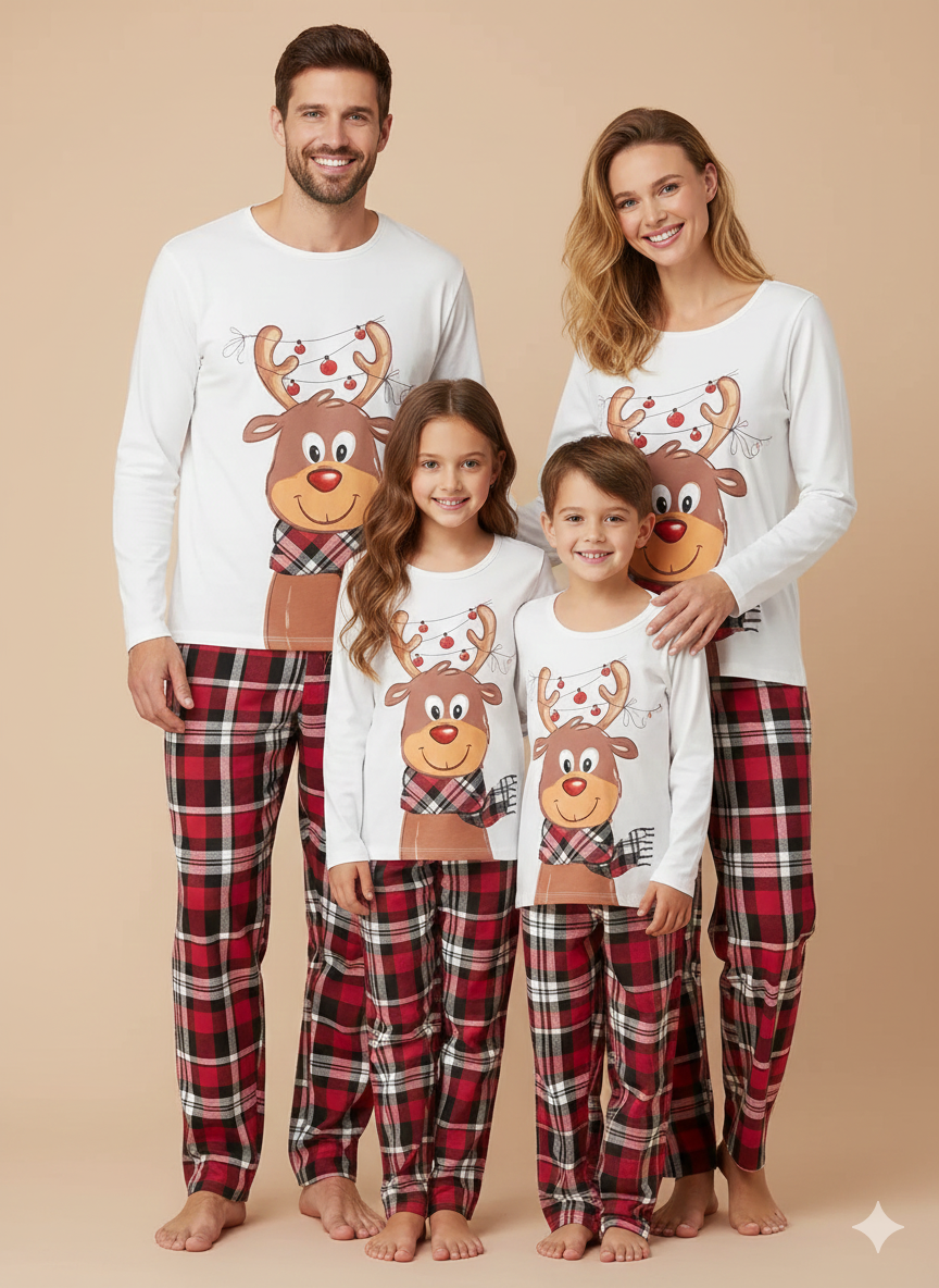 Weihnachts Familien Pyjama Set | Passende Weihnachts-Pyjamas für die ganze Familie