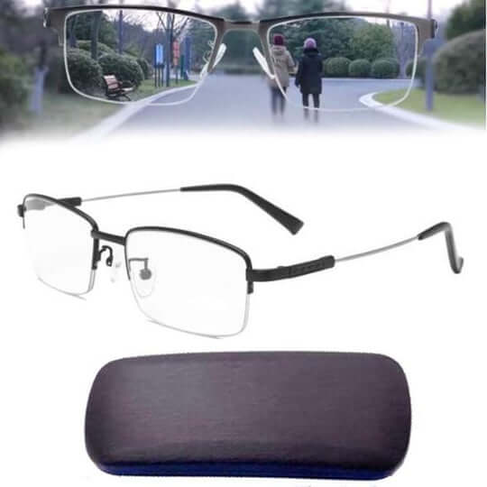 Optivista Multifokale Brille mit Automatischer Sichtanpassung und Blaulichtfilter