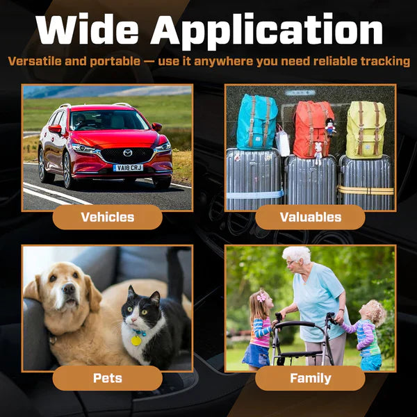 Magnetix | Mini Tracker Starker Magnet Tragbarer GPS Locator