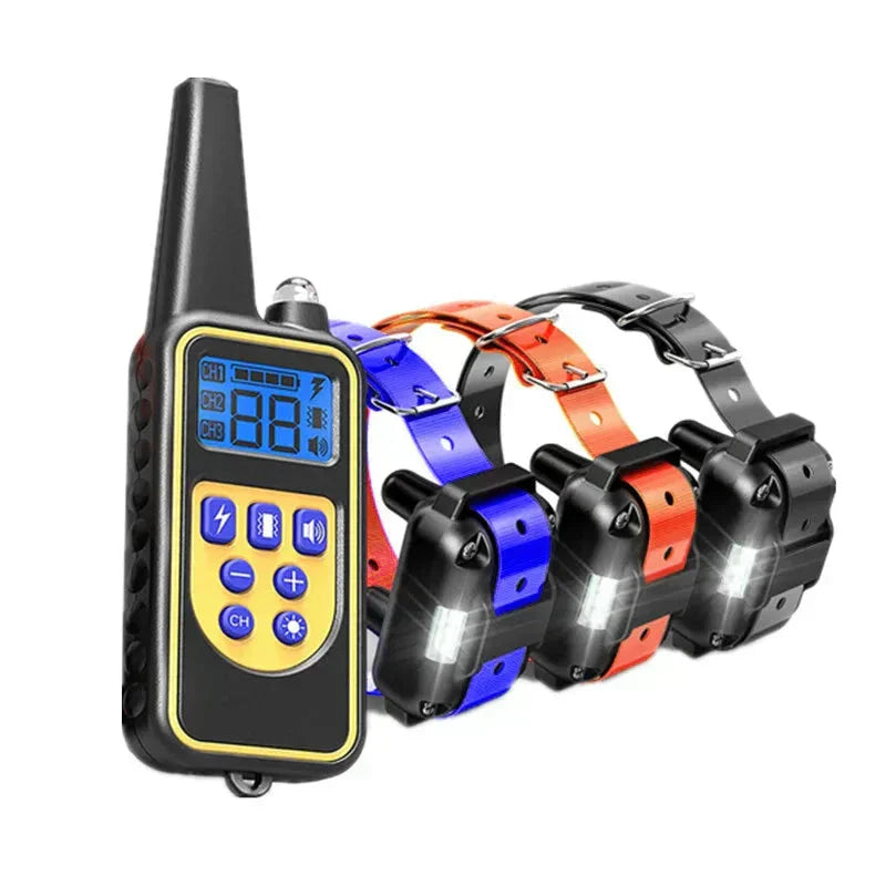 Elektrisches Trainingshalsband | Wasserdicht und wiederaufladbar für alle Hunde