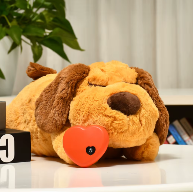 LuxeKnuffel Herzschlag Kuschelfreund | Bequemer Kuschelfreund für emotionale Unterstützung und Verbindung