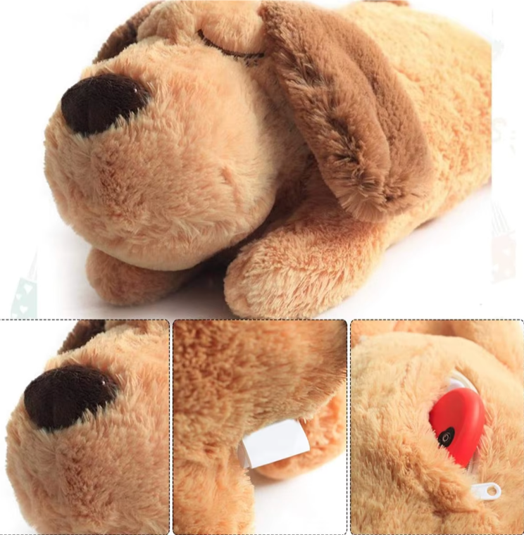 LuxeKnuffel Herzschlag Kuschelfreund | Bequemer Kuschelfreund für emotionale Unterstützung und Verbindung