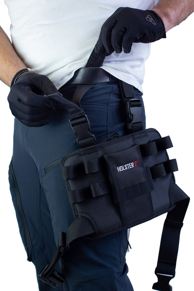 LuxuraCraft Werkzeugtasche Z | Elegante Holster für optimale Organisation und Zugriff