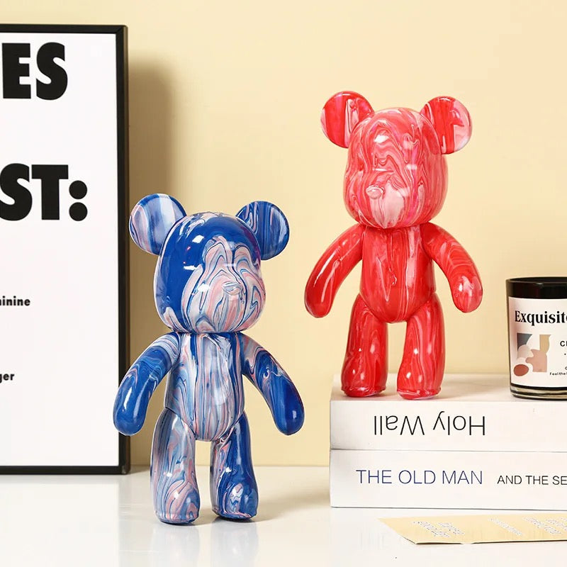 Bunter Bärenplüsch