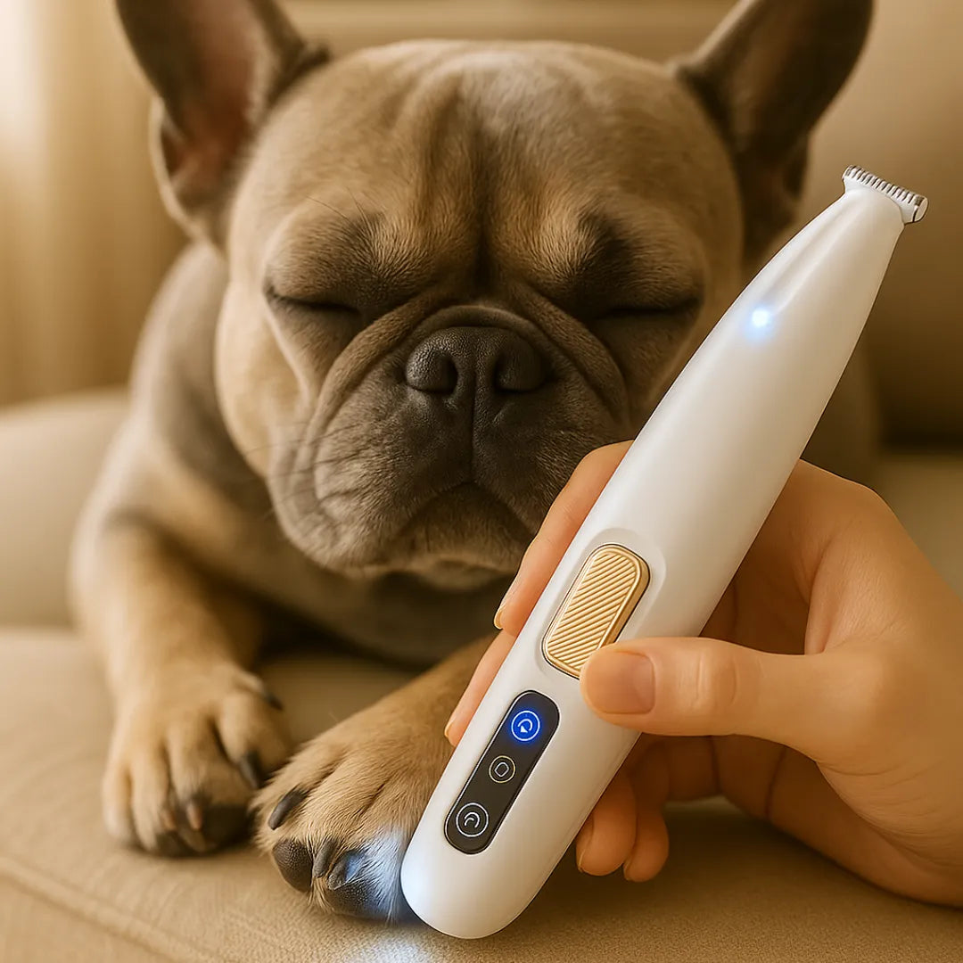 PootTrim Pro Tiertrimmer – Sichere und Flüsterleise Hundepflege mit LED