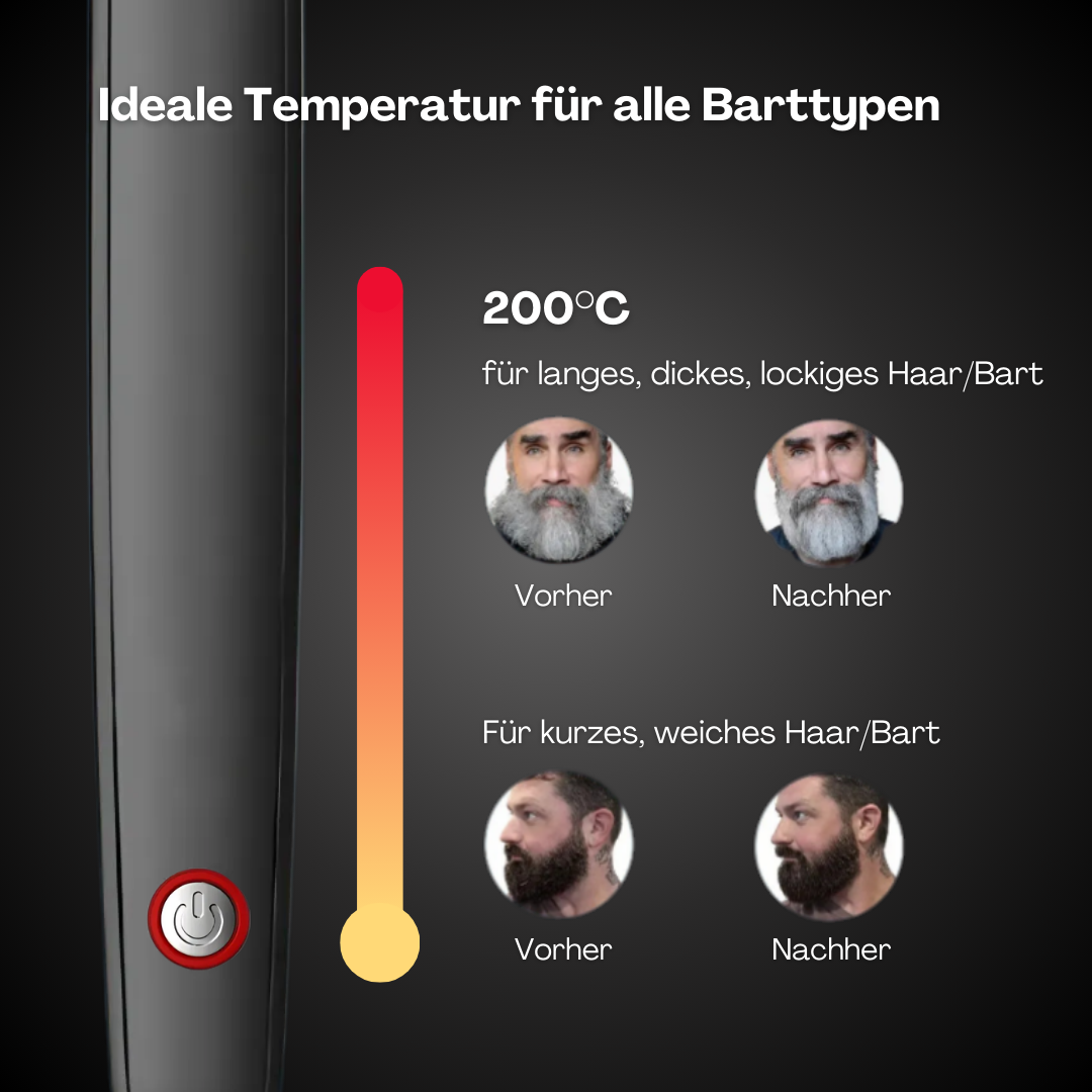 BeardMaster | Kabelloser negativer Ion-Bartstyler