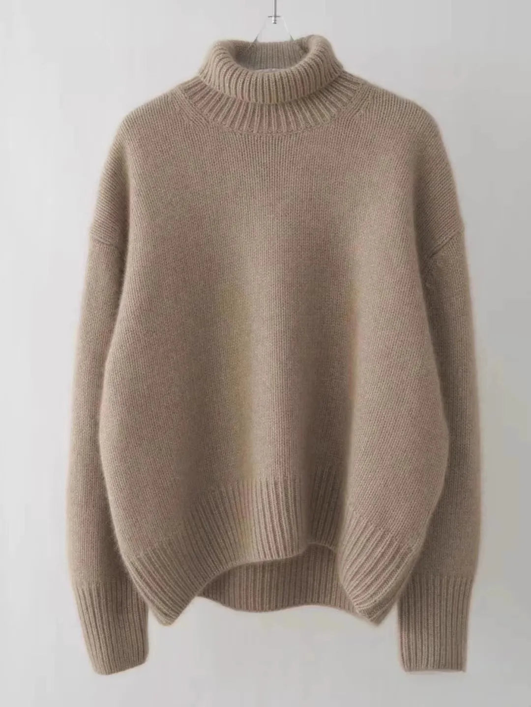 Luxe Rollkragenpullover SoftKnit – Warmer Kaschmir-Look Pullover für kalte Tage