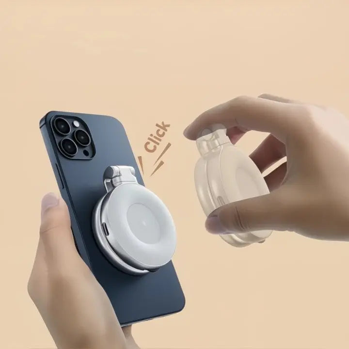 LumiClip Tragbare Selfie-Ringlicht mit Clip – Magnetisch und Wiederaufladbar