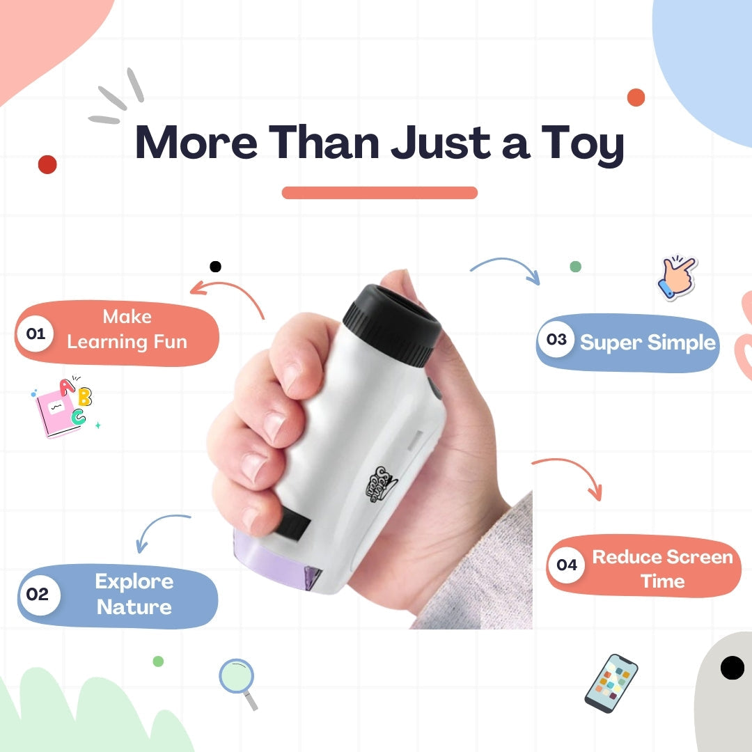 WonderScope | LED-Handmikroskop für Kinder