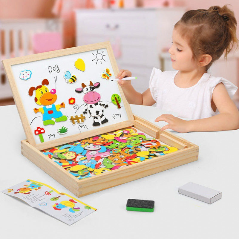 Montessori 2-in-1 Zeichenbrett für Kinder