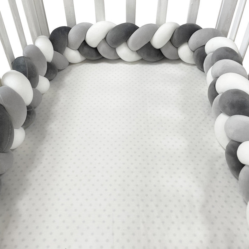 Premium Handgewebtes Babybettkissen