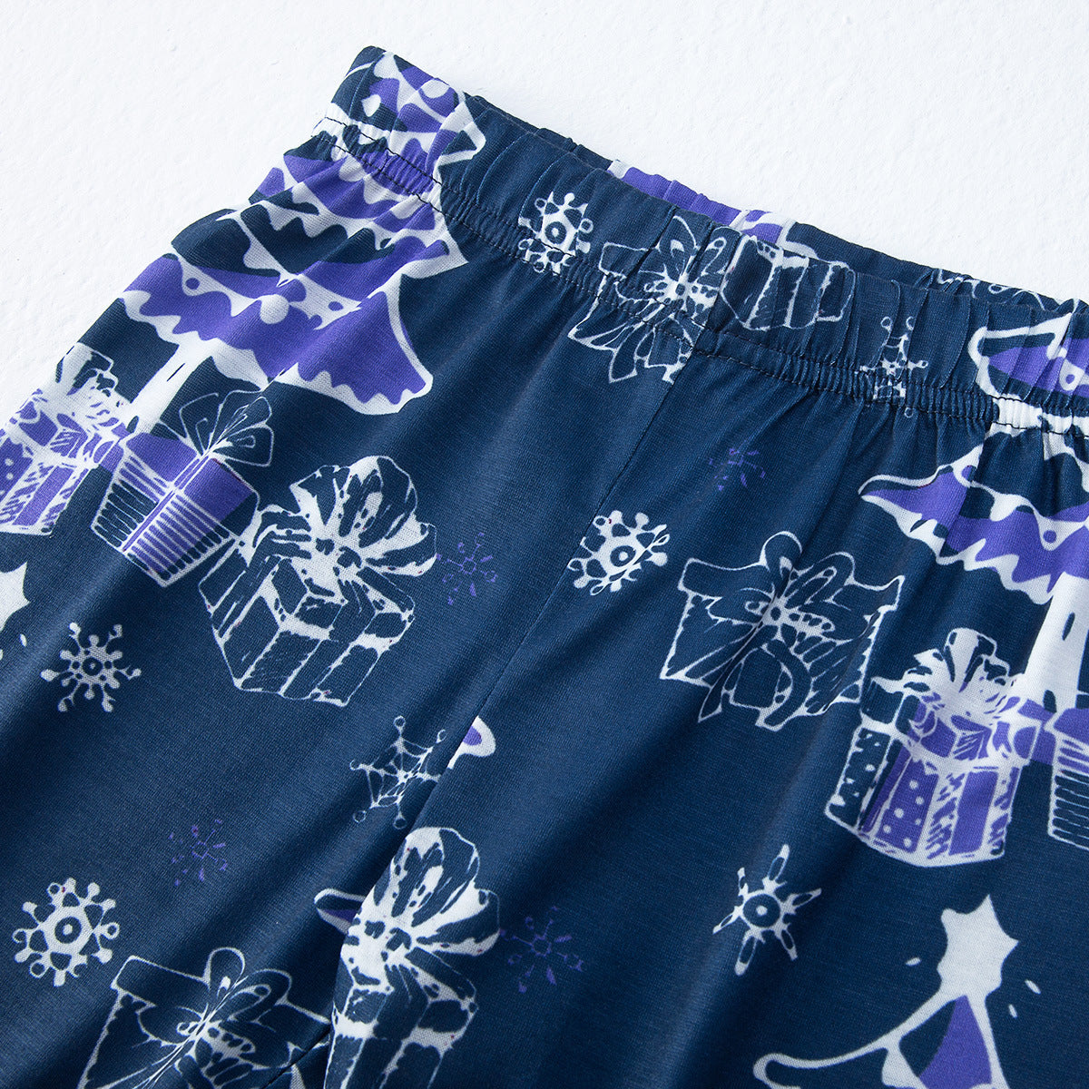 Joy World Musterabgleich Familien-Weihnachtspyjamas