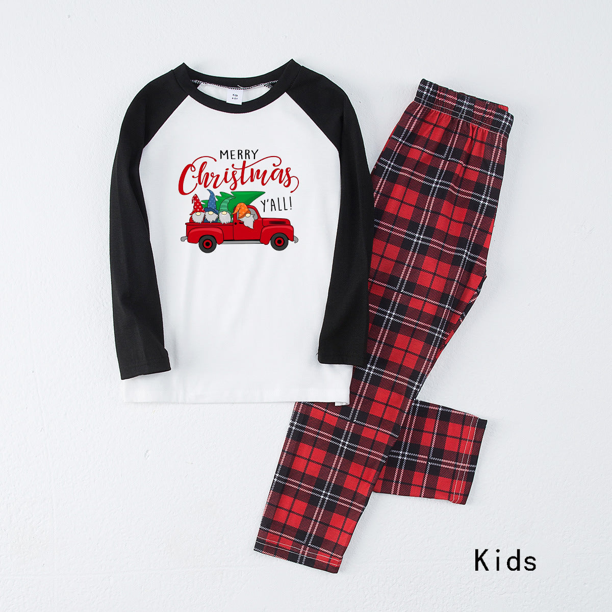 Lastwagen Karo Familie Weihnachts-Pyjamas | Pyjamas für Erwachsene, Kinder & Hunde