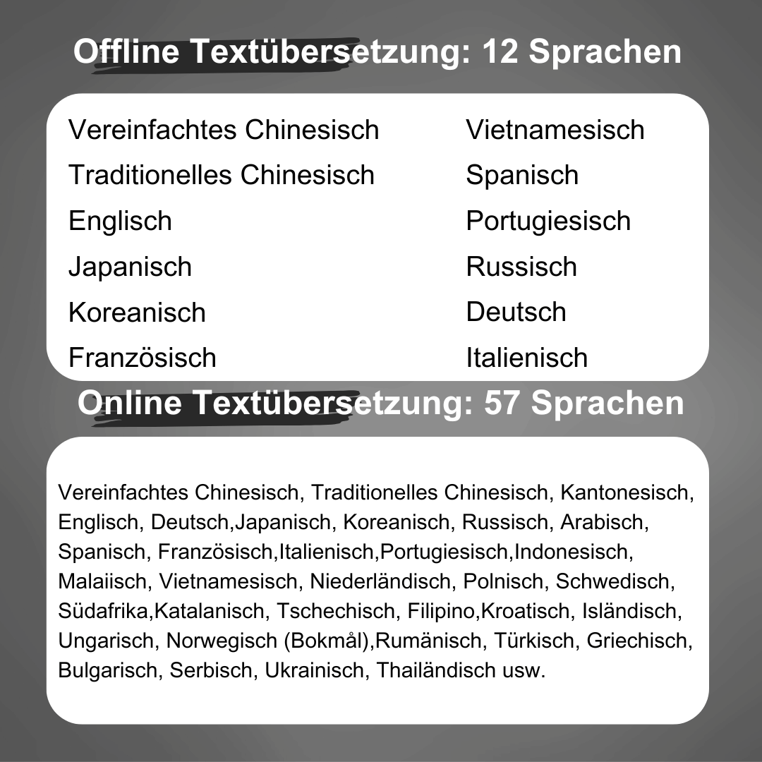 LingoScan Sprachübersetzer-Stift | Direkte, präzise & offline Übersetzung