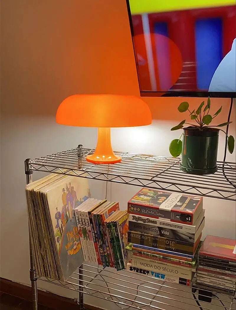 Elegante Tragbare Pilzlampe für Zuhause