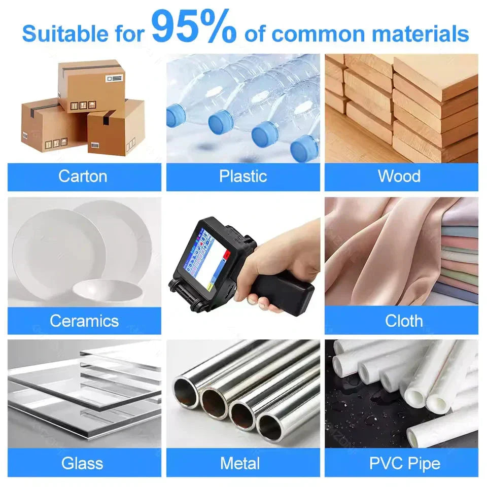 PrintEase Tragbarer Tintenstrahldrucker | Kompakter und vielseitiger Drucker für unterwegs